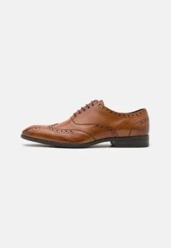 Negozio Pier One economico 25 Pier One LeatherStringate ElegantiCognac Uomo Scarpe Eleganti PI912M09F-O11