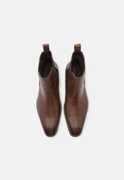 Pier One LeatherStivalettiBrown Uomo Stivaletti/Stivali PI912K0CC-O11 -Negozio Pier One economico 385fe43e1e7a4711968a726696ee0019