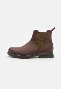Pier One LeatherStivalettiBrown Uomo Stivaletti/Stivali PI912K0CJ-O11