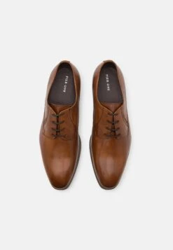 Pier One Leather - Stringate Eleganti - Light Brown -Negozio Pier One economico 453751ab51344c60b15c9a2268b3419f