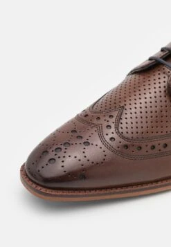 Pier One LeatherStringateBrown Uomo Scarpe Eleganti PI912M0E5-O11 -Negozio Pier One economico 57c21119ec2a4a74b09a3de69708d48e