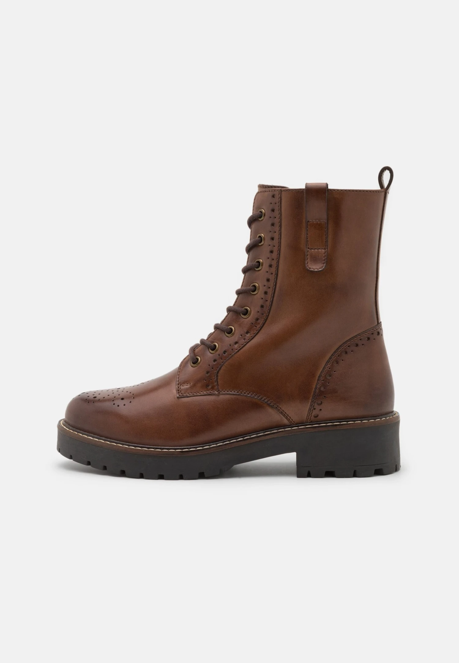 Pier One Leather Stivaletti Con PlateauCognac Donna Stivaletti PI911N09R-O11 3 Pier One Leather Stivaletti Con PlateauCognac Donna Stivaletti PI911N09R-O11 - immagine 2