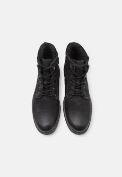 Pier One LeatherStivaletti StringatiBlack Uomo Stivaletti/Stivali PI912K0C8-Q11 -Negozio Pier One economico 7ae96faf5109412ea73214e1309941e3