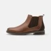 Pier One LeatherStivalettiBrown Uomo Stivaletti/Stivali PI912K0CK-O11
