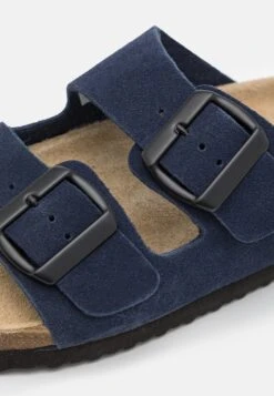 Pier One Leather Unisex - Pantofole - Dark Blue -Negozio Pier One economico a5a88158e25a4eb4b3e59dc262861c25