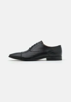 Negozio Pier One economico 33 Pier One Leather StringateBlack Uomo Scarpe Eleganti PI912M0CH-Q11